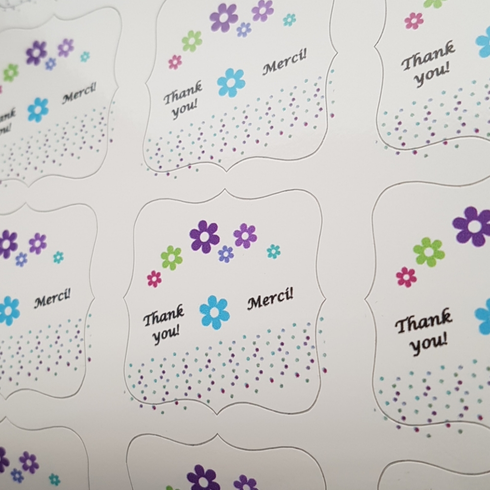 24% OFF 90 pcs Thank You Stickers 1.5" Inch Autocollants Merci